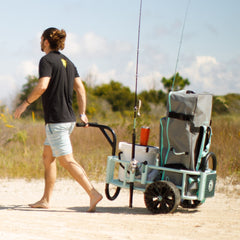 Mule Beach Cart- Seafoam