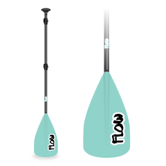 BOTE FLOW PADDLE - ALUMINUM - 3 PIECE-  SEAFOAM